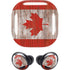 Canadian Flag Dark Wood Galaxy Buds Pro Skin